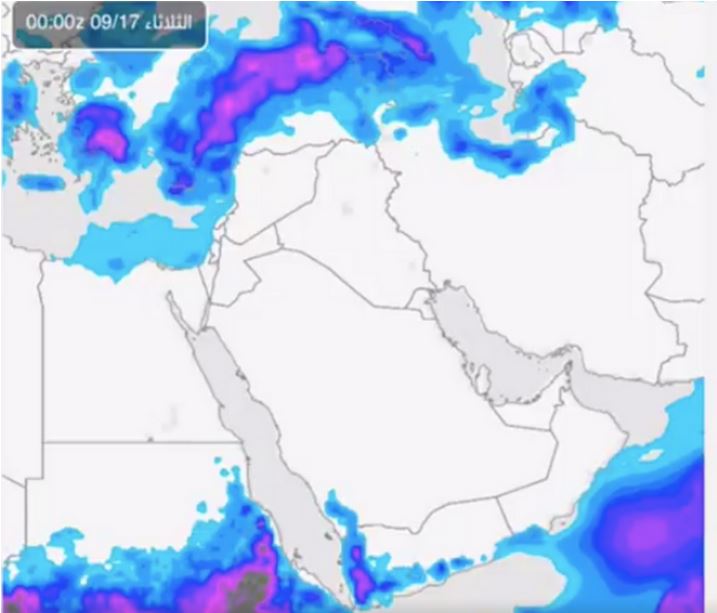 أجواء السعودية تواعد أول منخفض خريفي الأسبوع المقبل
