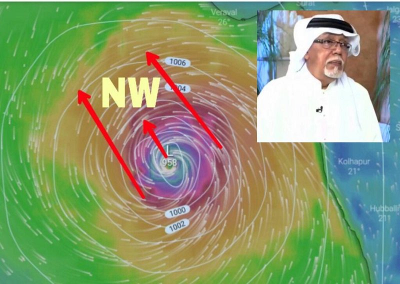 "كراني" .. "كيار" سيضرب هذه الأماكن.. وأجواء السعودية لن تتأثر في الـ72 ساعة المقبلة