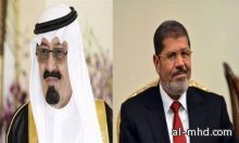 مرسي يوجه الدعوة لخادم الحرمين لحضور القمة الإسلامية الشهر القادم