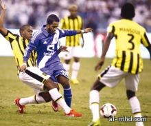 الهلال يدك شباك الإتحاد بخماسية والنصر يهزم الرائد بثلاثية