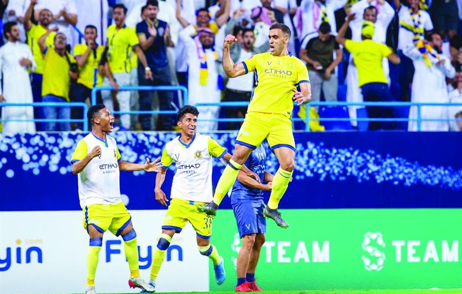 مكافآت مضاعفة للاعبي النصر عقب الفوز على الهلال