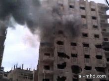 قصف عنيف يطال حي الخالدية في حمص