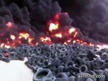 5 ملايين إطار تحترق في الكويت وتنبؤات بكارثة بيئية