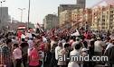 مظاهرات في التحرير للمطالبه بالغاء الاعلان المكمل