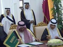 السعودية وقطر توقعان اتفاقيات أمنية واقتصادية وإعلامية