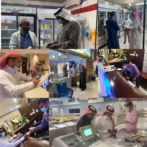 ضبط 75 مخالفة لنظام العمل والإقامة في 6 أنشطة تجارية بالرياض