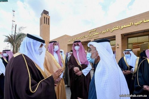 الأمير سلطان بن سلمان يفتتح مسجده ويعلن إنشاء أول وقف بالمدينة المنورة لخدمة مساجد الطرق