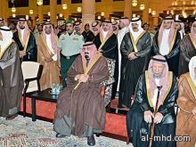 خادم الحرمين وولي عهده يتلقيان التعازي في وفاة الأمير بدر بن عبدالعزيز 