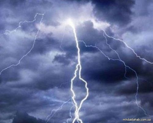 "الوطني للأرصاد": حالة أمطار رعدية على محافظة العيص