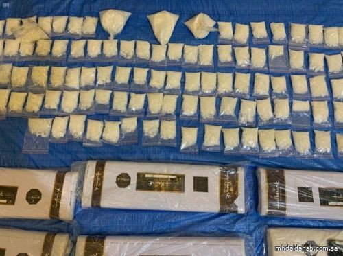 "الداخلية": الإطاحة بمروج مخدرات باكستاني وبحوزته 108 ألف كلجم من "الشبو"
