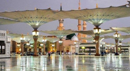 إطلاق خطة طوارئ للتعامل مع الأمطار في المسجد النبوي