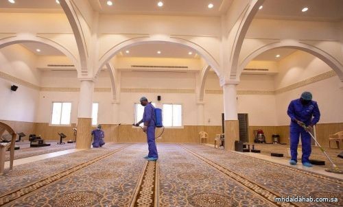الشؤون الإسلامية تعيد افتتاح 7 مساجد بعد تعقيمها