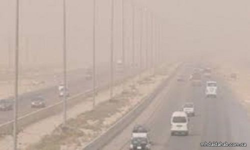 "الأرصاد": رياح نشطة مثيرة للأتربة والغبار على الشرقية والرياض ونجران