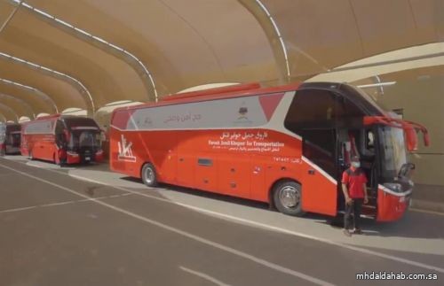 "الحج": 1700 حافلة لخدمة ضيوف الرحمن مراقبة بنظام ‏‎ ‎GPS
