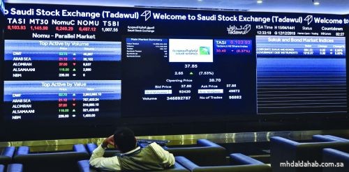 سوق الأسهم السعودية يغلق مرتفعاً عند 10778.07 نقطة