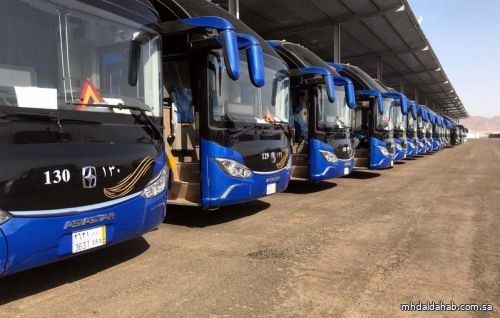 1500حافلة جاهزة لنقل وتفويج الحجاج