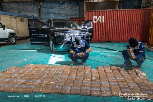 إحباط تهريب 1.6 مليون حبة "كبتاجون" مخبأة في شاحنة قادمة عبر ميناء جدة