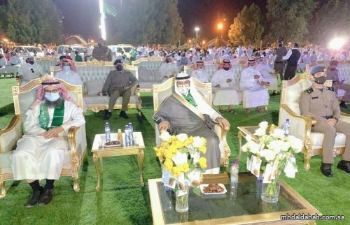 "المورقي" يرعى احتفالات محافظة المهد بمناسبة اليوم الوطني الـ ٩١ للملكة