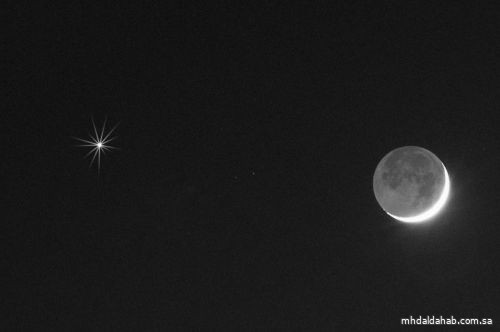 "فلكية جدة": القمر يقترن بـ"كوكب الجمال".. السبت