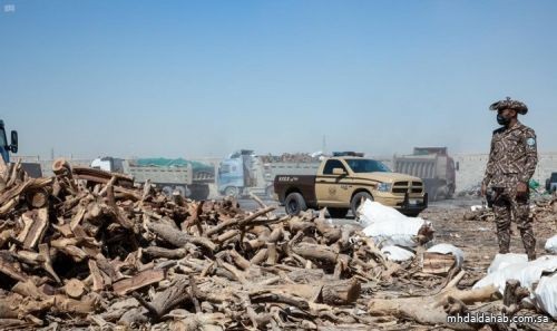 «الأمن البيئي» يضبط موقعًا لبيع الحطب المحلي في الرياض