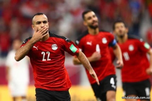 المنتخب المصري يفوز على نظيره اللبناني بهدف نظيف في كأس العرب 2021