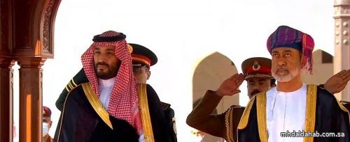 مراسم الاستقبال الرسمي لـولي العهد في سلطنة عمان