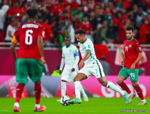 الأخضر يخسر أمام منتخب المغرب في كأس العرب