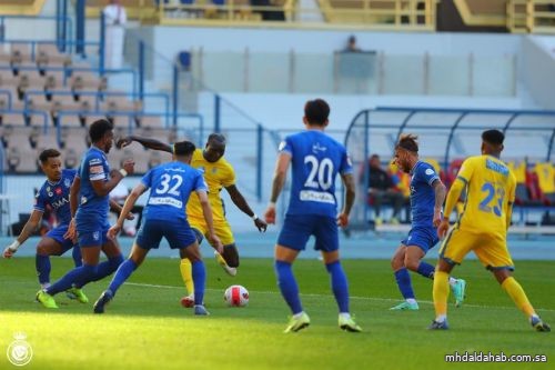 "النصر" يقفز للمركز الخامس بالدوري بثنائية في مرمى "الهلال"