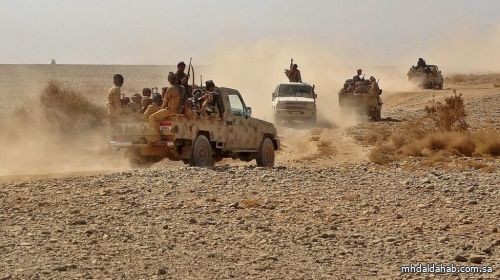التحالف يقصف تجمعات لميليشيات الحوثي الإرهابية في الجبهة الجنوبية لمأرب