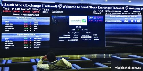 سوق الأسهم السعودية يغلق منخفضًا عند 11168 نقطة