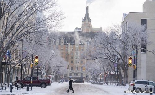 السفارة في كندا تحذر السعوديين من العواصف الثلجية