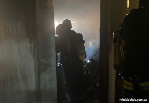 مدفأة كهربائية تخلي 4 سيدات من شقة سكنية بالمدينة