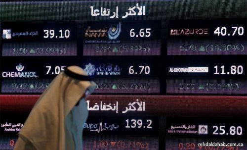 سوق الأسهم السعودية يغلق مرتفعًا عند 12293 نقطة