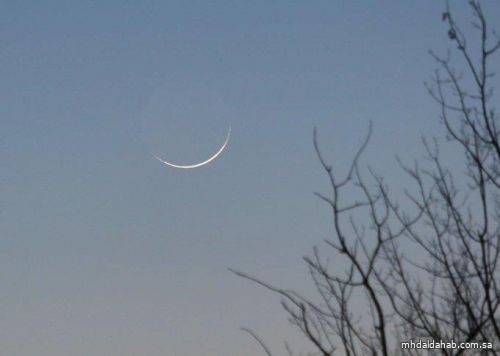 "فلكية جدة": رصد هلال القمر الصغير لشهر رجب مساء اليوم بالعين المجرد