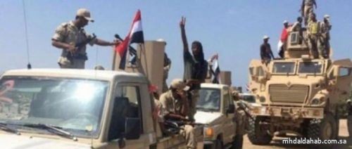بدعم التحالف.. ألوية اليمن السعيد تتقدم باتجاه مدينة حرض