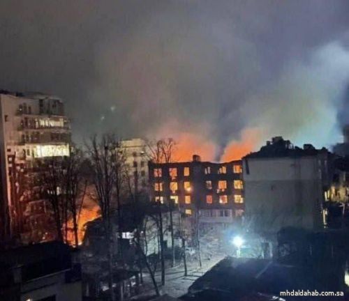 اليوم الثامن للغزو.. انفجارات عنيفة تهز كييف وواشنطن ترد على تهديدات روسيا النووية