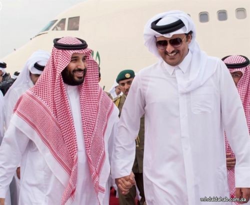 ولي العهد: لدينا علاقات مذهلة مع قطر والشيخ تميم شخص وقائد رائع وما حدث "شجار عائلي"