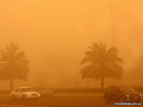 "الأرصاد": عواصف ترابية وتقلبات جوية على معظم مناطق المملكة بدءًا من الغد