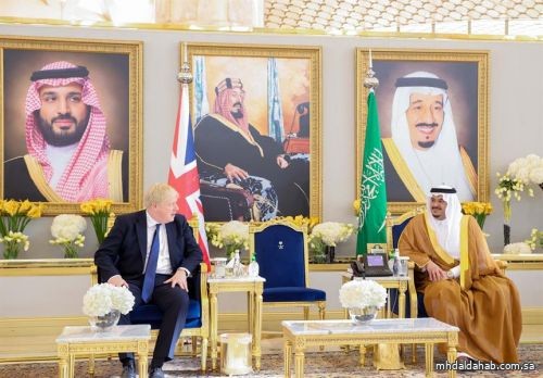 رئيس الوزراء البريطاني "بوريس جونسون" يصل إلى الرياض في زيارة رسمية للمملكة