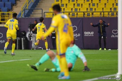 مشاريبوف يقود النصر لتحقيق فوز غال على الفيحاء بهدف دون رد في دوري المحترفين