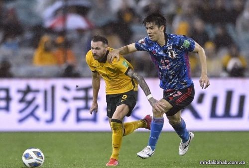 اليابان تسقط أستراليا بالقاضية وترافق السعودية إلى مونديال 2022