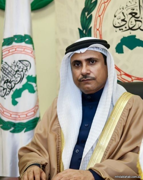 رئيس البرلمان العربي يهنئ محمد بن زايد بمناسبة انتخابه رئيساً للإمارات