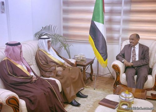 وزير الخارجية السوداني يستقبل سفير خادم الحرمين الشريفين
