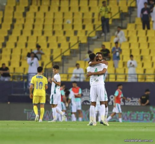 في مباراة مثيرة.. النصر يخطف تعادلاً قاتلاً أمام الأهلي بدوري المحترفين