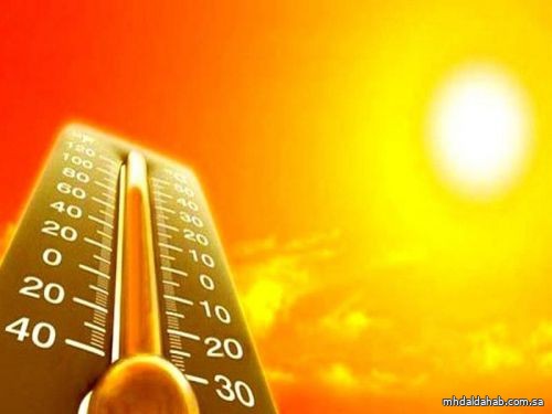 طقس اليوم.. أجواء شديدة الحرارة على شرق ووسط المملكة وفرص لهطول أمطار بتلك المناطق