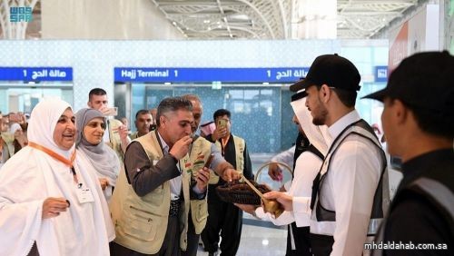 وصول أكثر من 312 ألف حاجٍ إلى المدينة المنورة