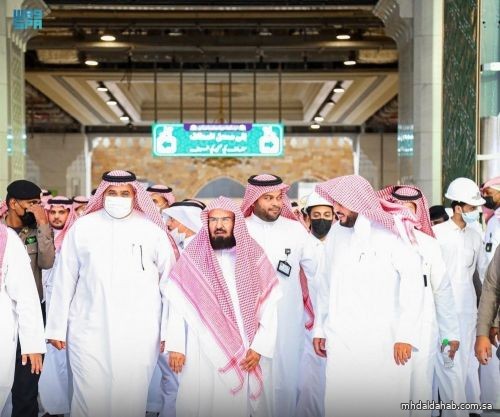 افتتاح "باب الملك عبد العزيز" بالمسجد الحرام لتسهيل حركة الحشود ومواكبة لكثافة الحجاج