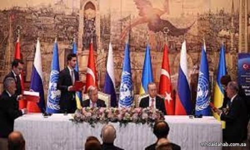كييف وموسكو توقعان مع تركيا والأمم المتحدة الاتفاق حول تصدير الحبوب
