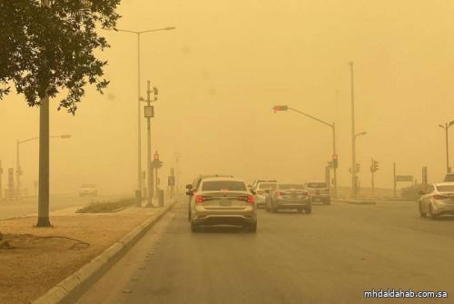 طقس اليوم.. استمرار الغبار على الرياض والشرقية وأمطار بالأجزاء الغربية والجنوبية