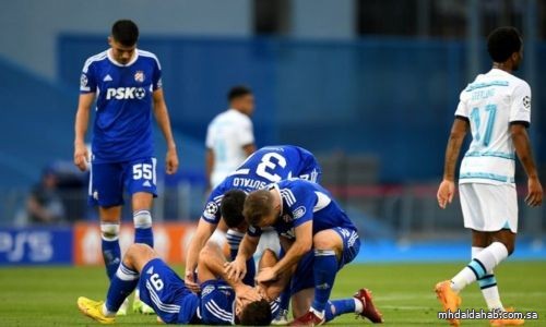 دينامو زغرب يسقط تشيلسي في دوري أبطال أوروبا